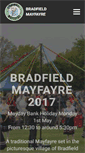 Mobile Screenshot of bradfieldmayfayre.co.uk